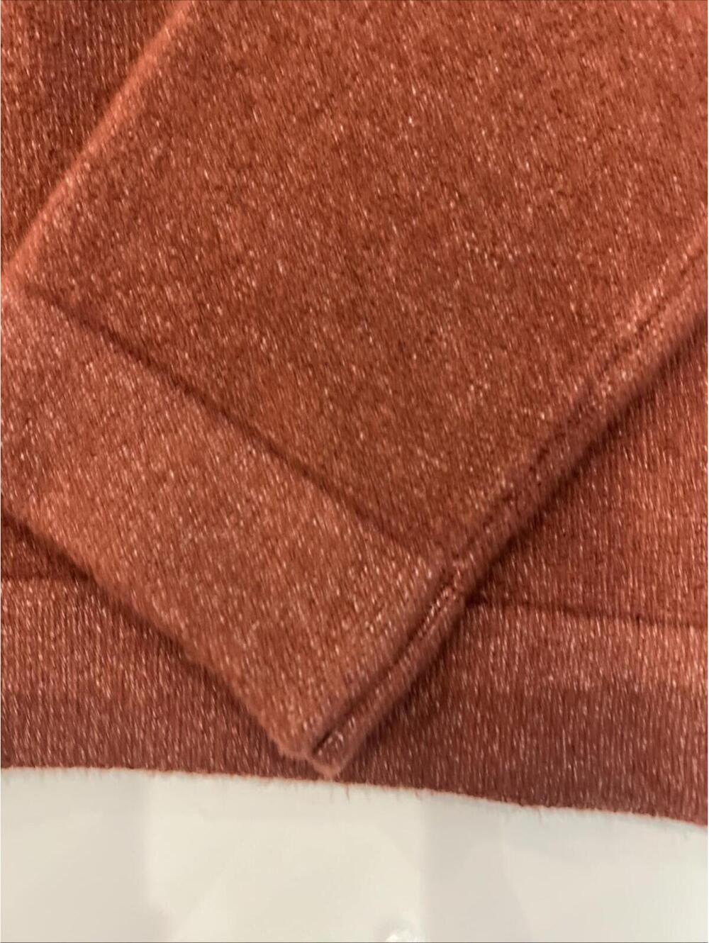 $168 Faherty Jackson V Neck Popover Sweater Smoked Paprika Size Medium - Picture 11 of 12